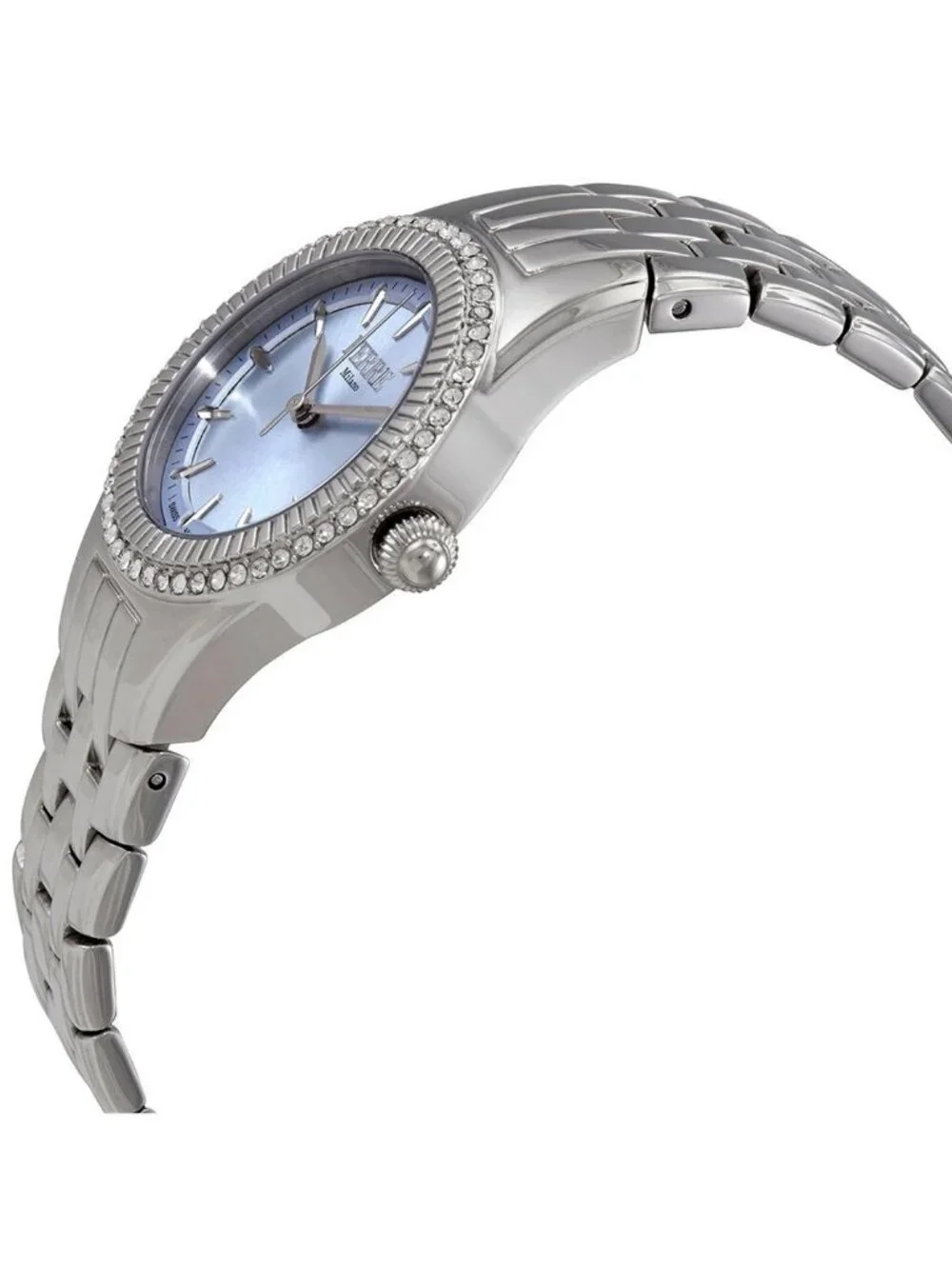 NWT Ferre Milano Blue Mother of Pearl Dial Ladies Watch